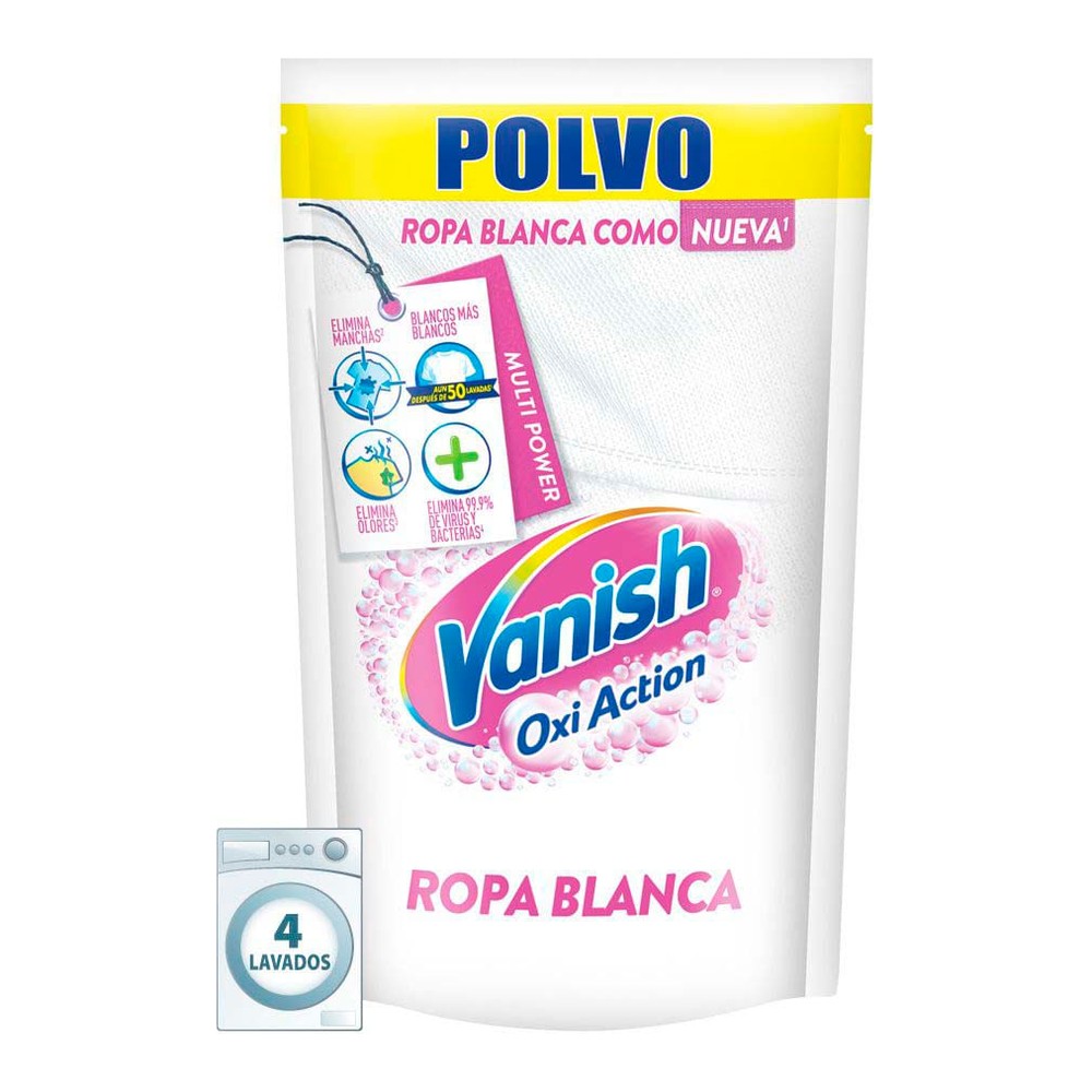 Quitamanchas Ropa Blanca Blanco Total 120 Grs Vanish