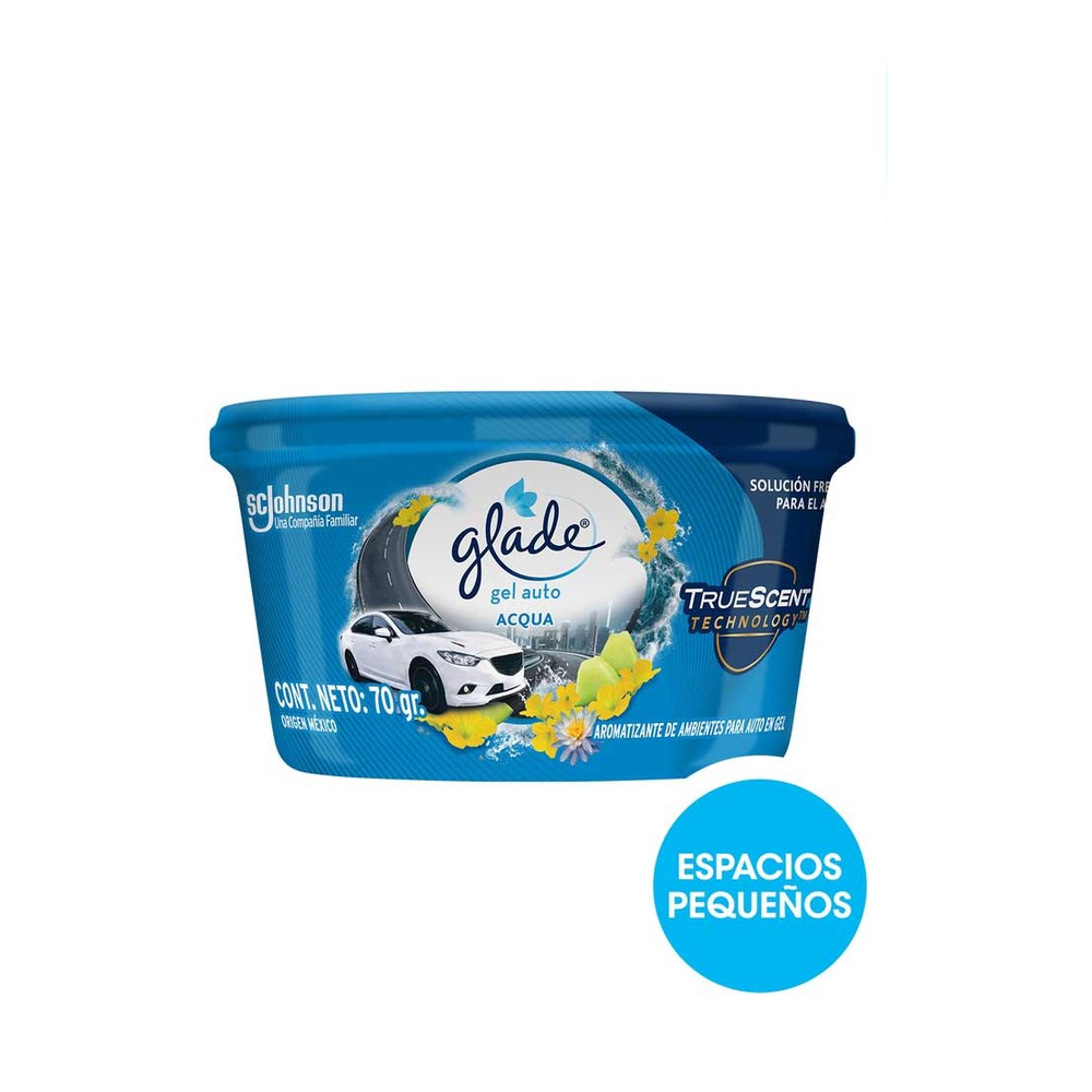 Aromatizante Minigel Acqua Auto 70 Gr Glade
