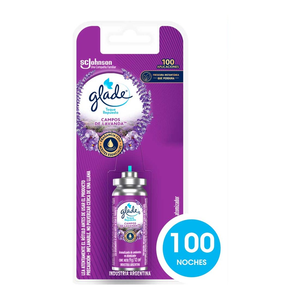 Aromatizante Toque Lavanda 9 Gr Glade