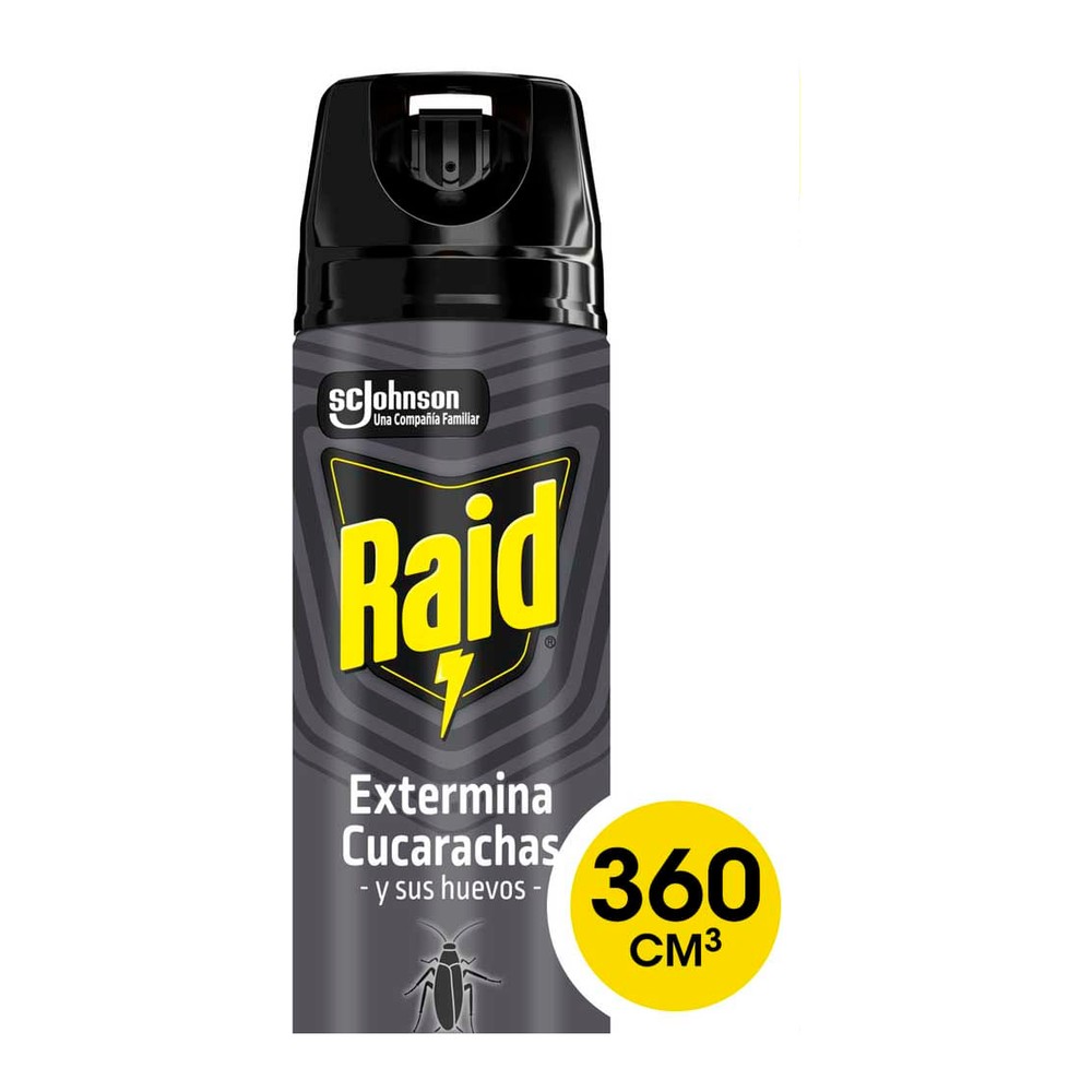 Insecticida Mata Moscas Y Mosquitos Sin Olor 360 Ml Raid