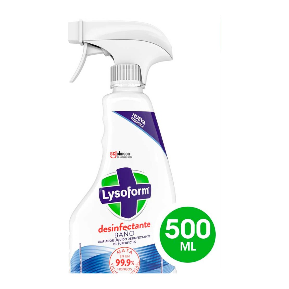 Limpiador de Baño Líquido con Gatillo 500 Cc Lysoform