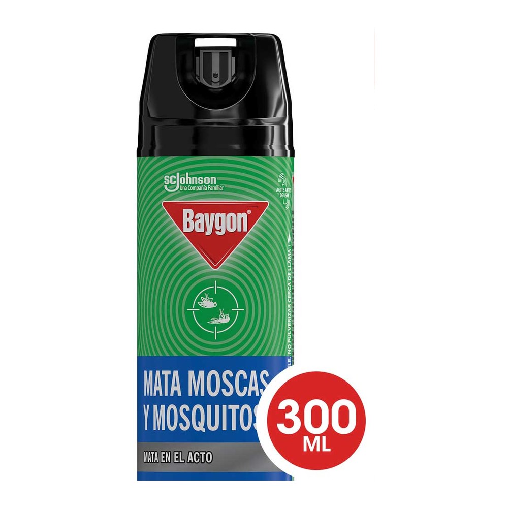 insecticida Mata Moscas y Mosquitos 300 Ml BAYGON