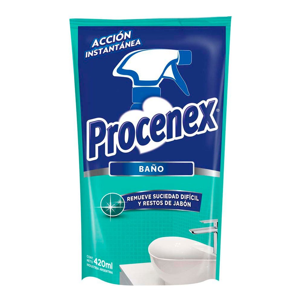 Procenex Limpiador De Baño Repuesto 420ml