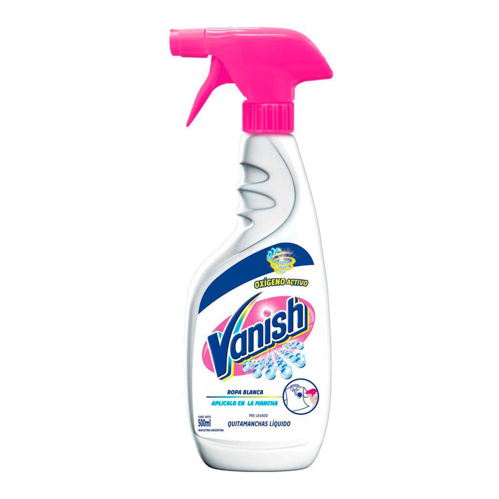 Quitamanchas Ropa Blanca Prelavado 500 Ml Vanish