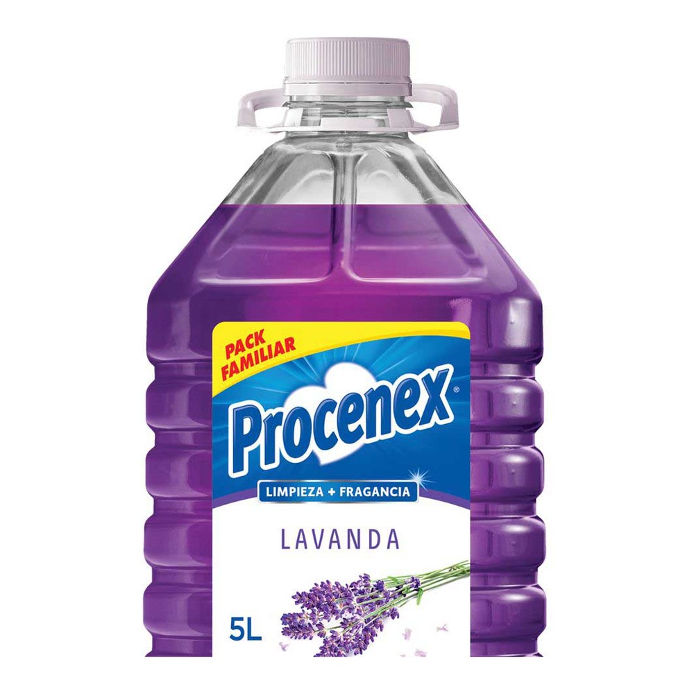 Limpiador de Pisos Lavanda 5 Lts Procenex