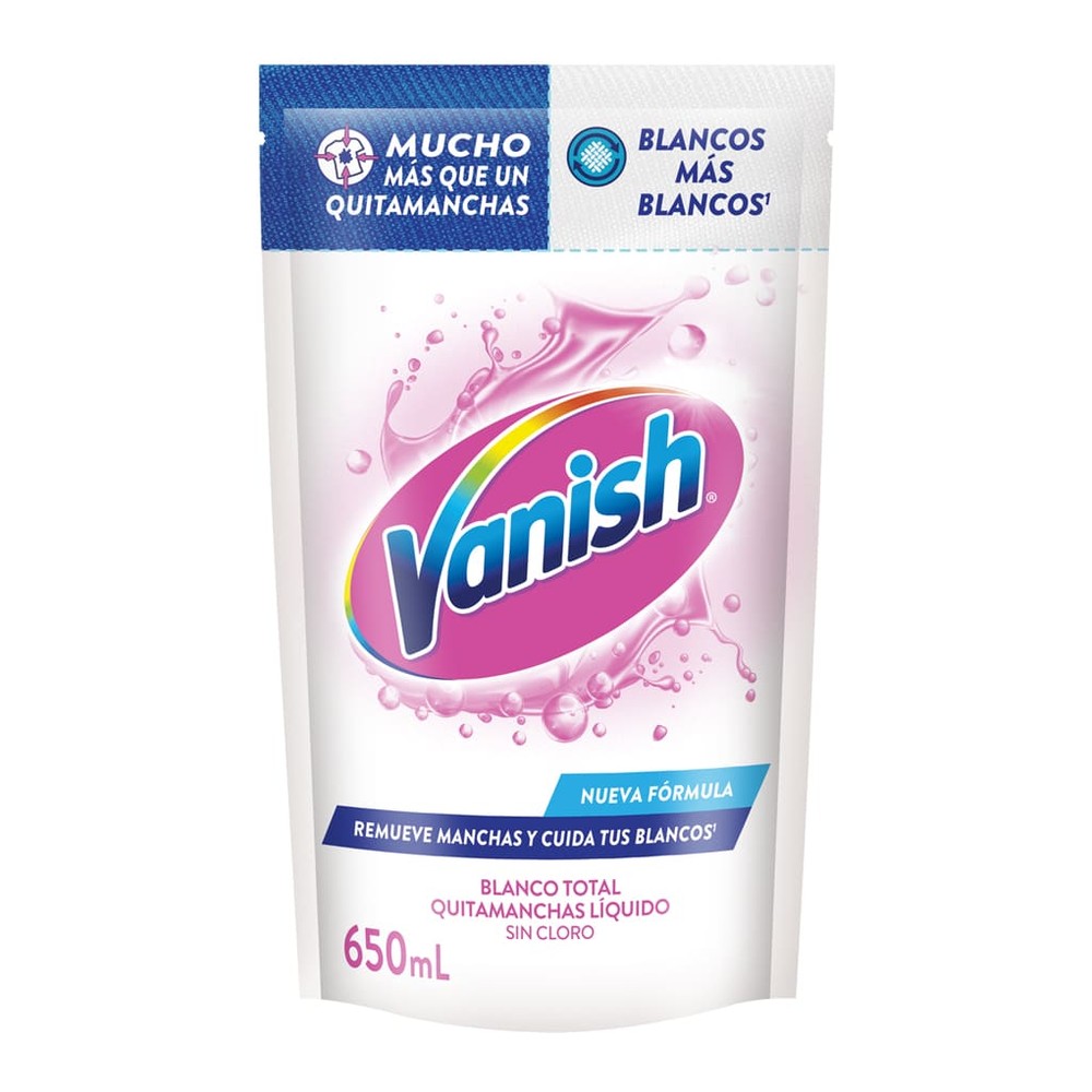 Quitamanchas Ropa Blanca 650 Ml Vanish