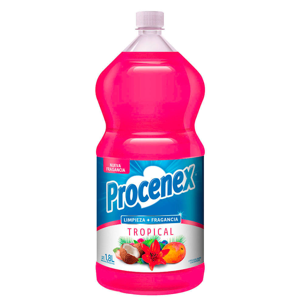 Limpiador de Pisos Tropical 1.8 Lts Procenex