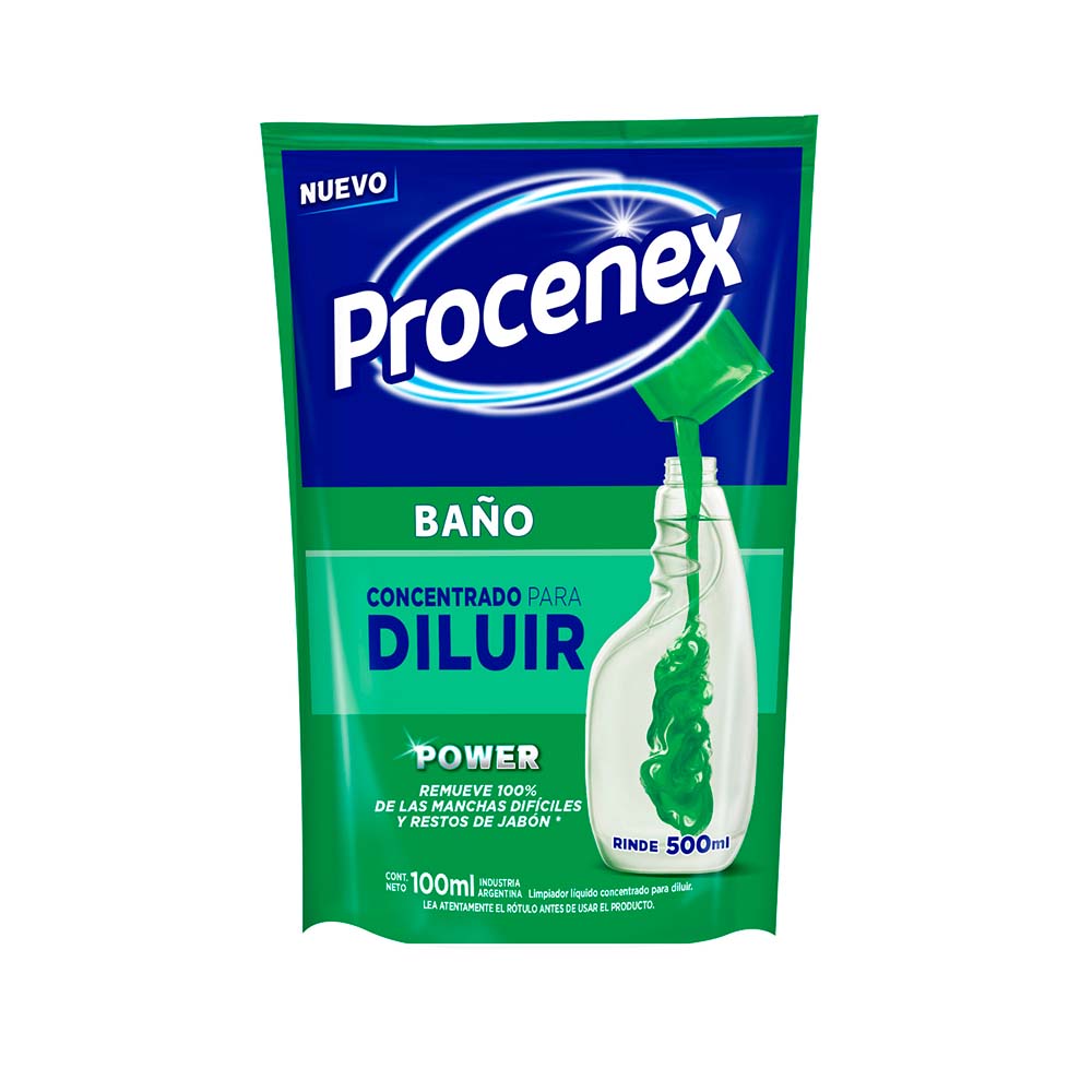 Limpiador para Baño Concentrado 100 Ml Procenex