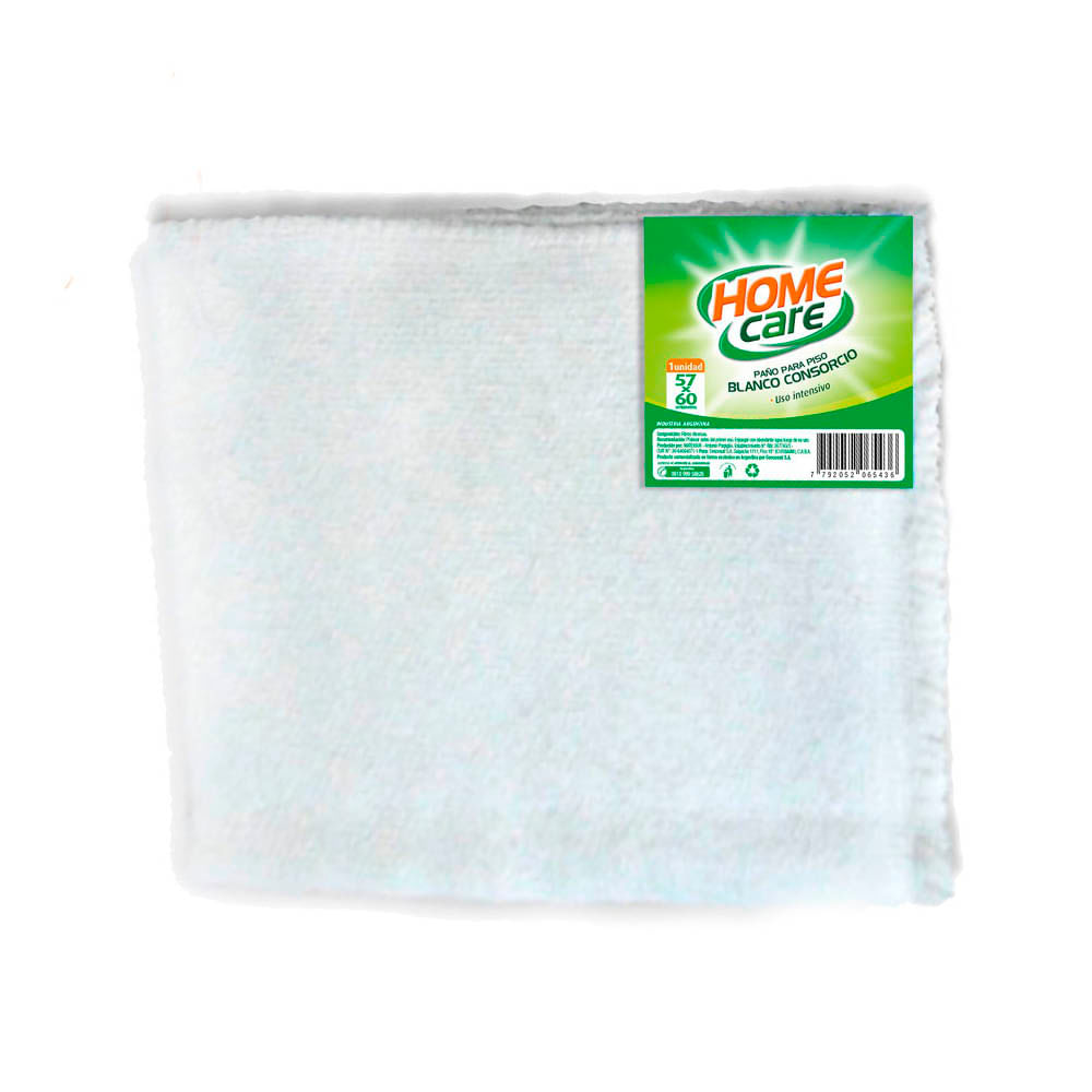 Trapo de Piso Blanco 57x60 Cm x 1 Un