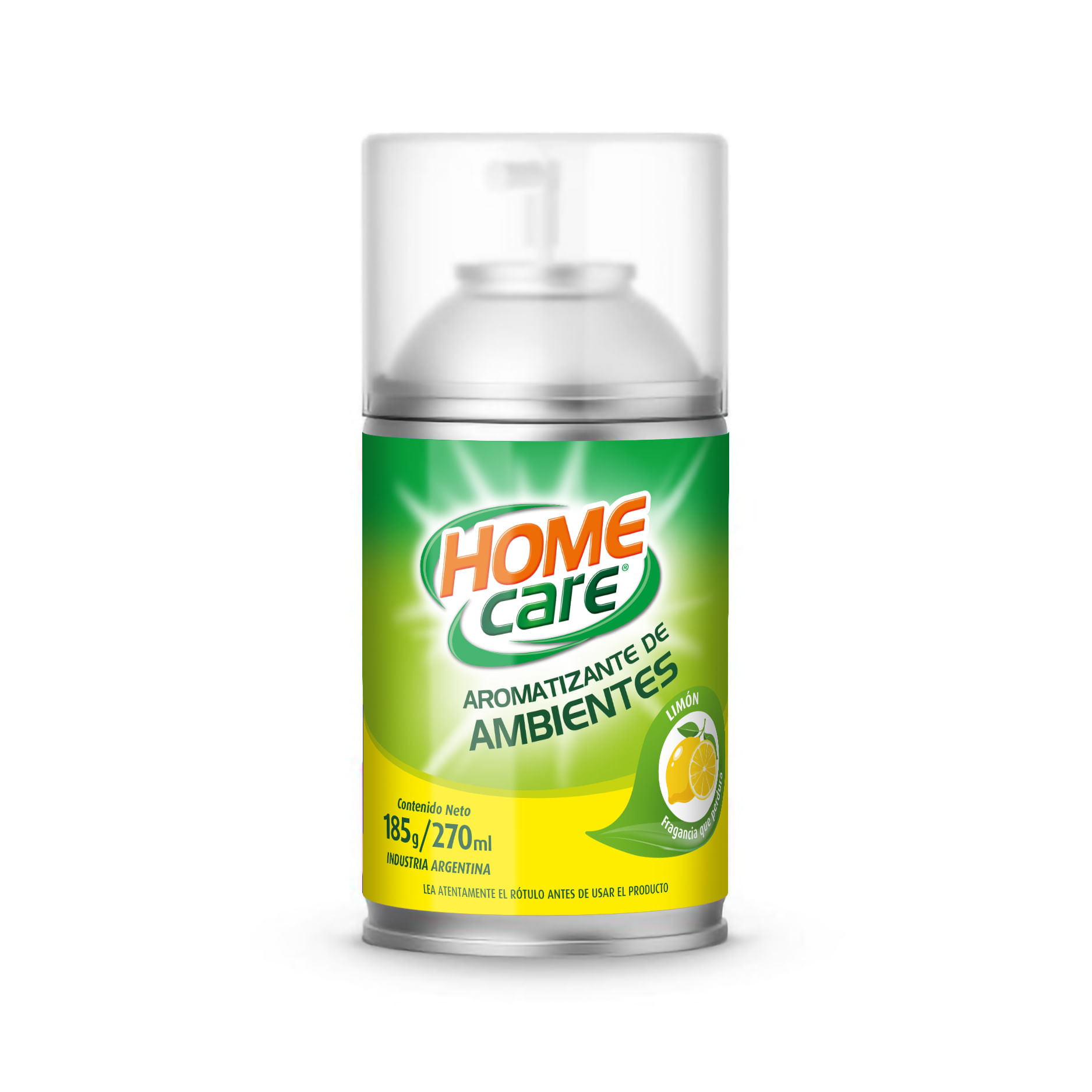 Aromatizante De Ambientes Aroma Limon 270 Ml Home Care