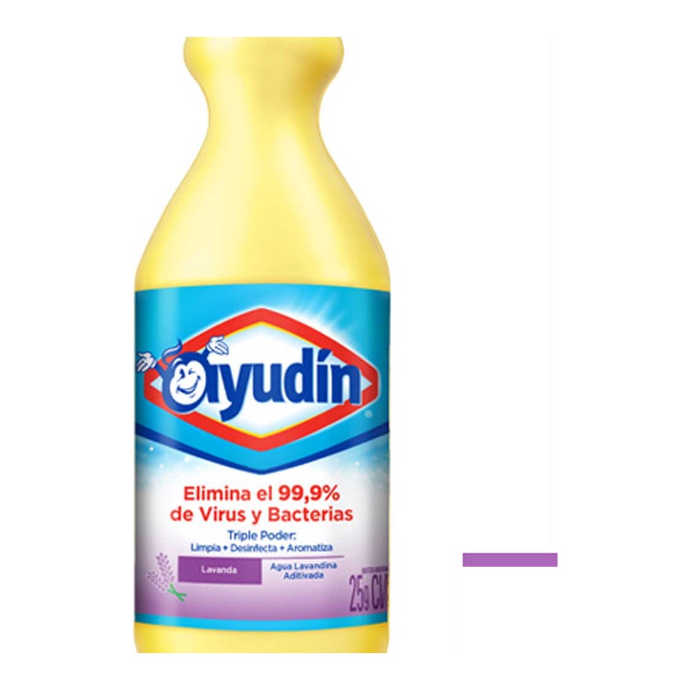 Lavandina Triple Poder Lavanda 1000 Ml Ayudín
