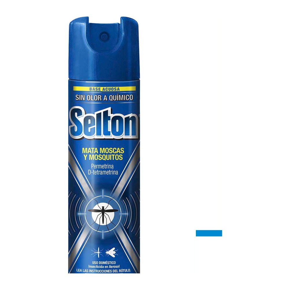Insecticida Mata Moscas y Mosquitos Aerosol 360 Ml Selton