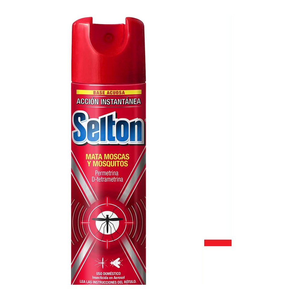 Insecticida Mata Moscas y Mosquitos Aerosol 360 Ml Selton