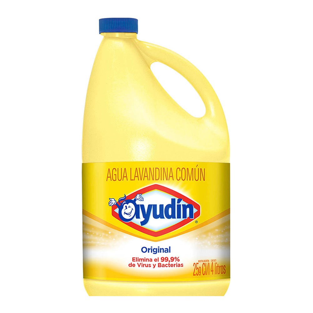 Lavandina Líquida 4 Lts Ayudín