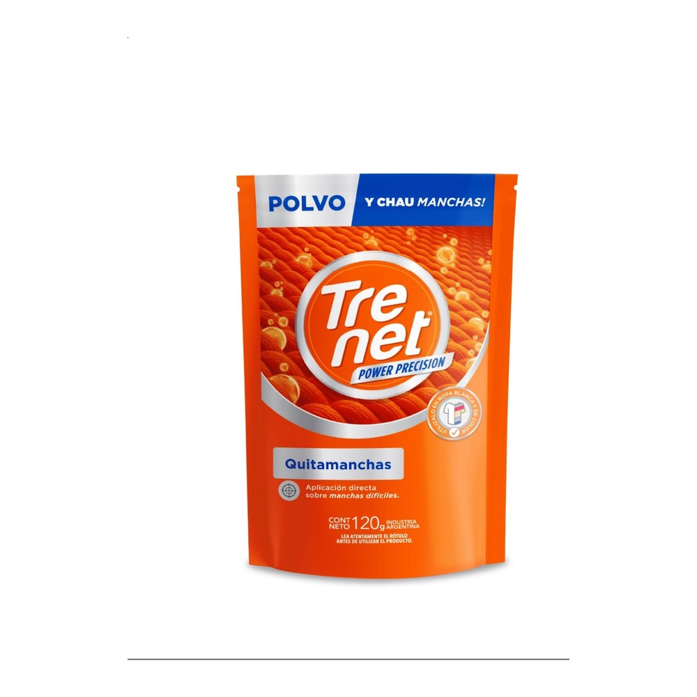 Quitamanchas Ropa Polvo 120 Grs Trenet