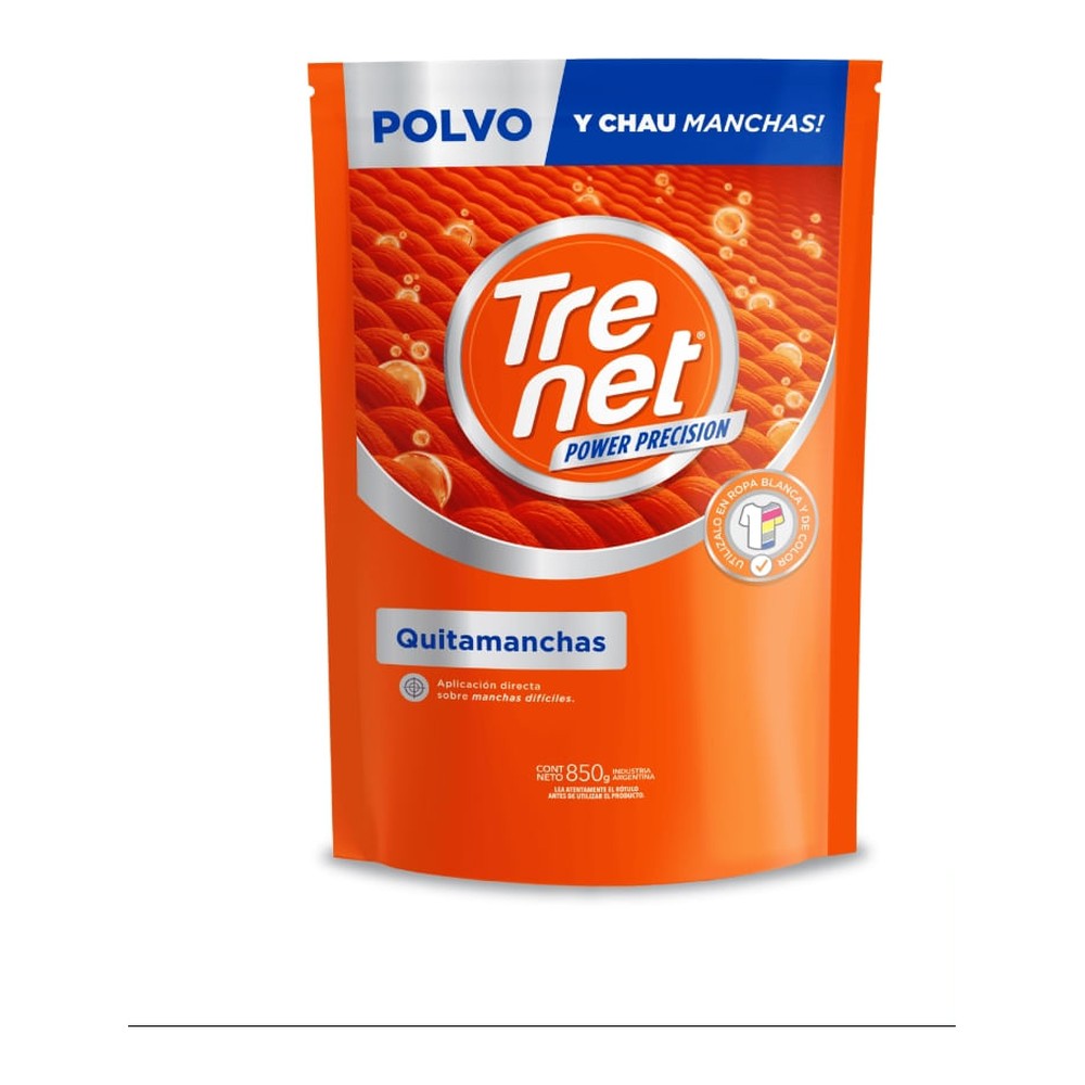 Quitamanchas Ropa Polvo Power Precision 850 Grs Trenet