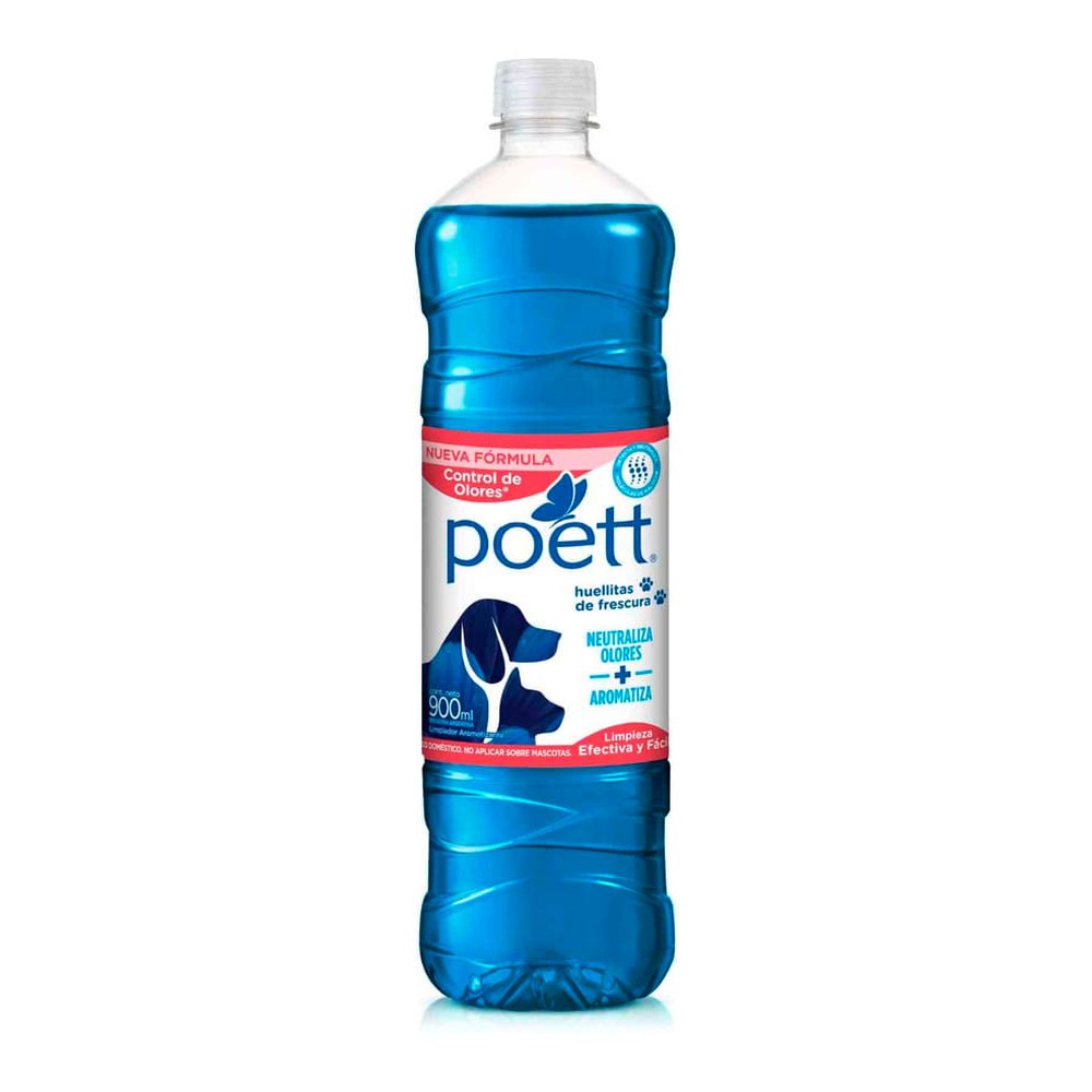Limpiador de Pisos Huellitas de Frescura 900 Ml Poett