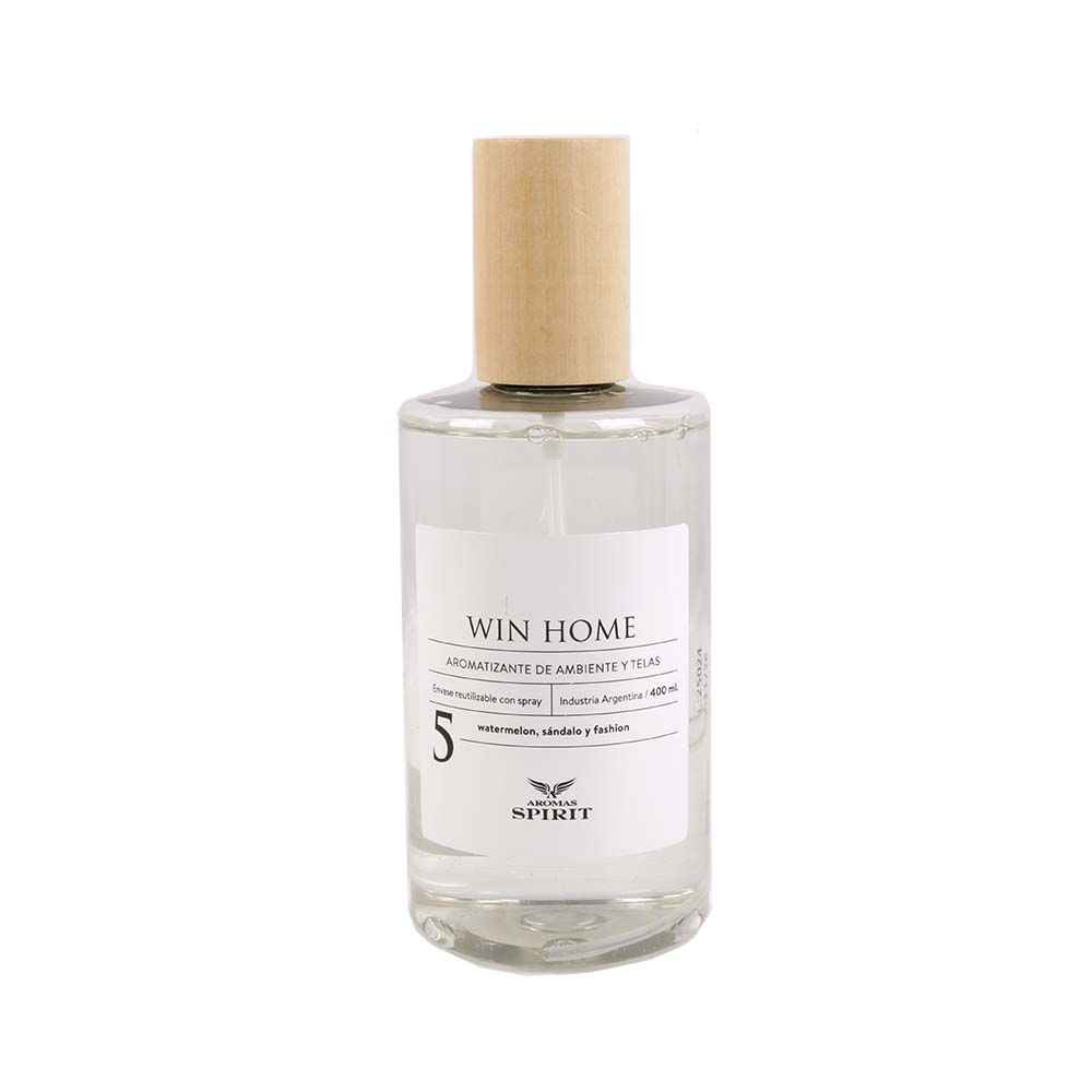Aromatizante de Ambiente y Telas Win Home N°5 400 Ml
