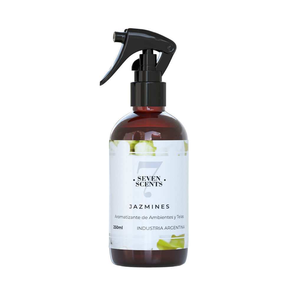 Aromatizante de Ambientes y Telas Jazmines 250 Ml Seven Scents